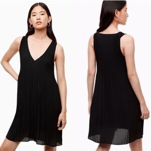 Aritzia Babaton Mathis Black Mini Dress